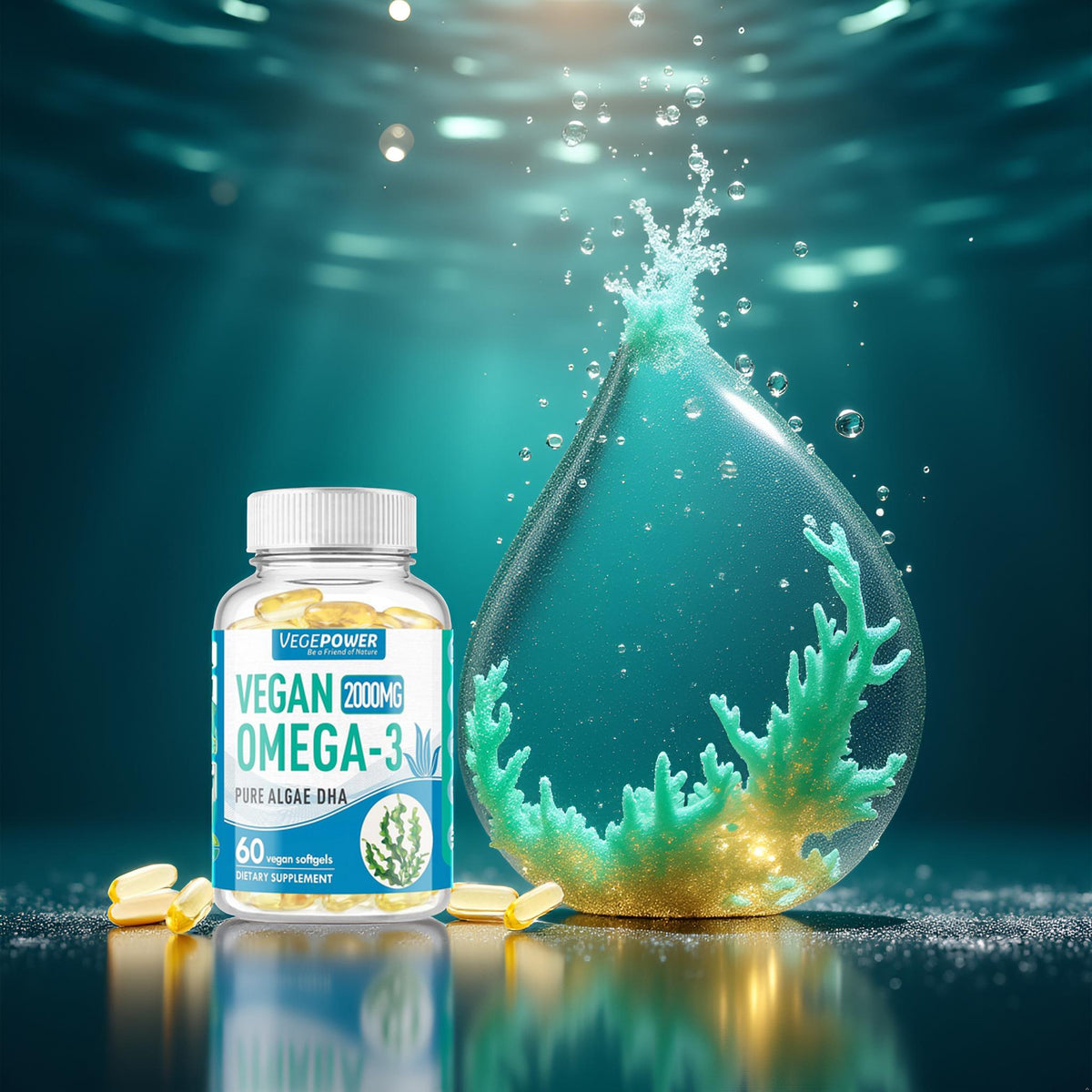 Vegan OMEGA-3 – Vegepower